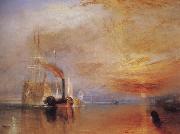 Joseph Mallord William Turner The Fighting Temeraire oil painting reproduction